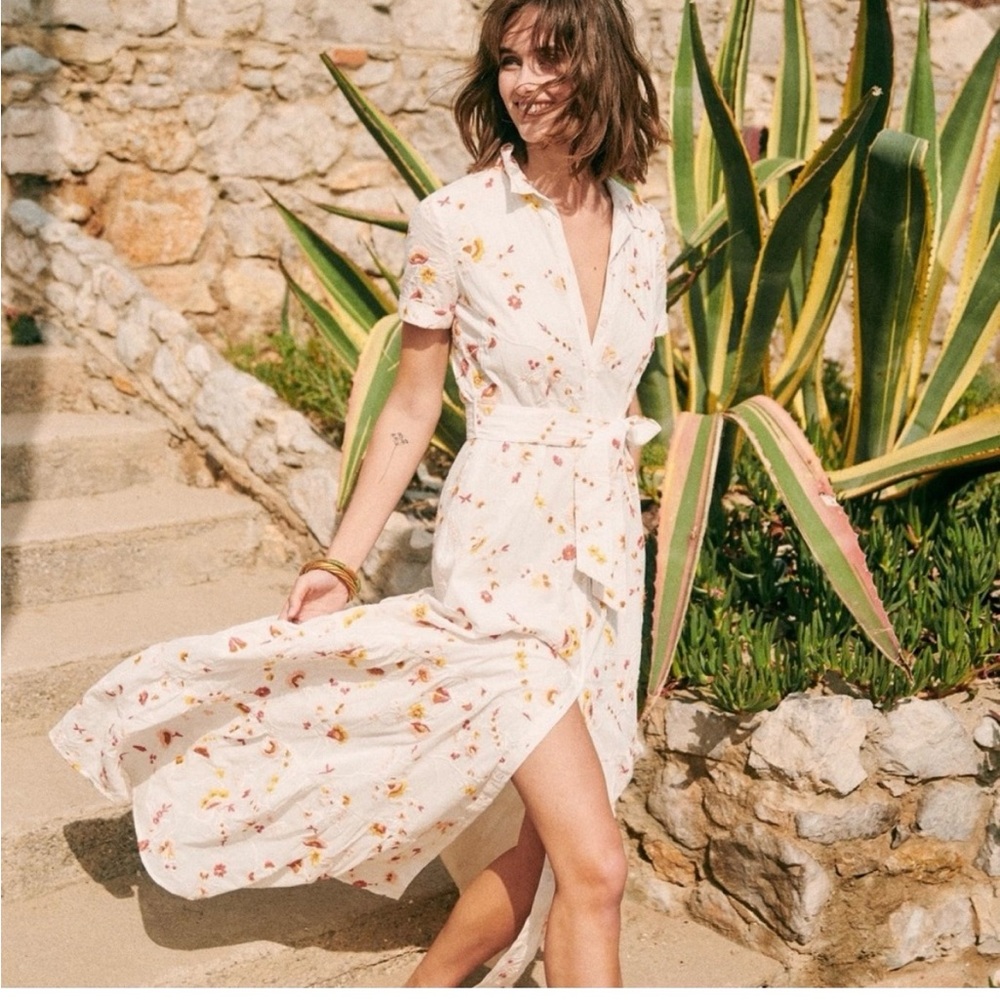 Sezane Dauphine Dress - size 38
